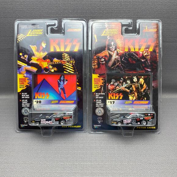 Johnny Lightning 1997 Racing Dreams Kiss Peter Criss, Ace Frehley Diecast Cars - Picture 1 of 7